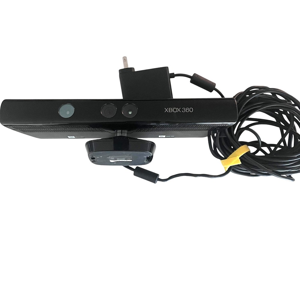 Official Microsoft Xbox 360 Kinect Sensor Motion Camera with Power Cord TESTED